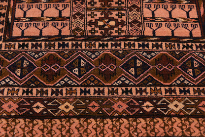 3 x 5 Vintage Afghan Karabin Enssi Tent Door Hanging 71983