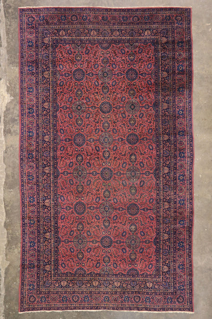 10 x 17 Antique Turkish Sparta Palace Rug 71994