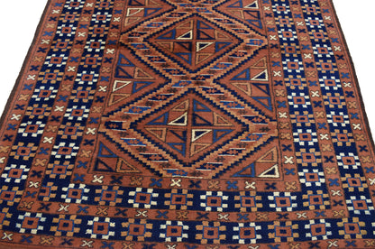 4 x 10 Vintage Turkaman Rug 72000