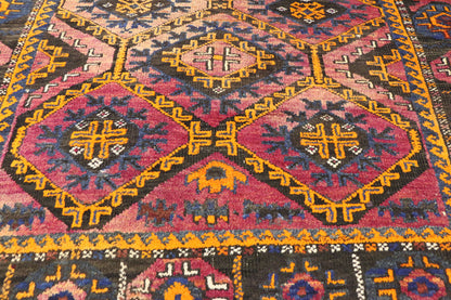 4 x 6 Antique Persian Shiraz Rug 72011