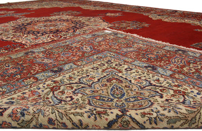 12 x 17 Antique Persian Tabriz Rug 72013