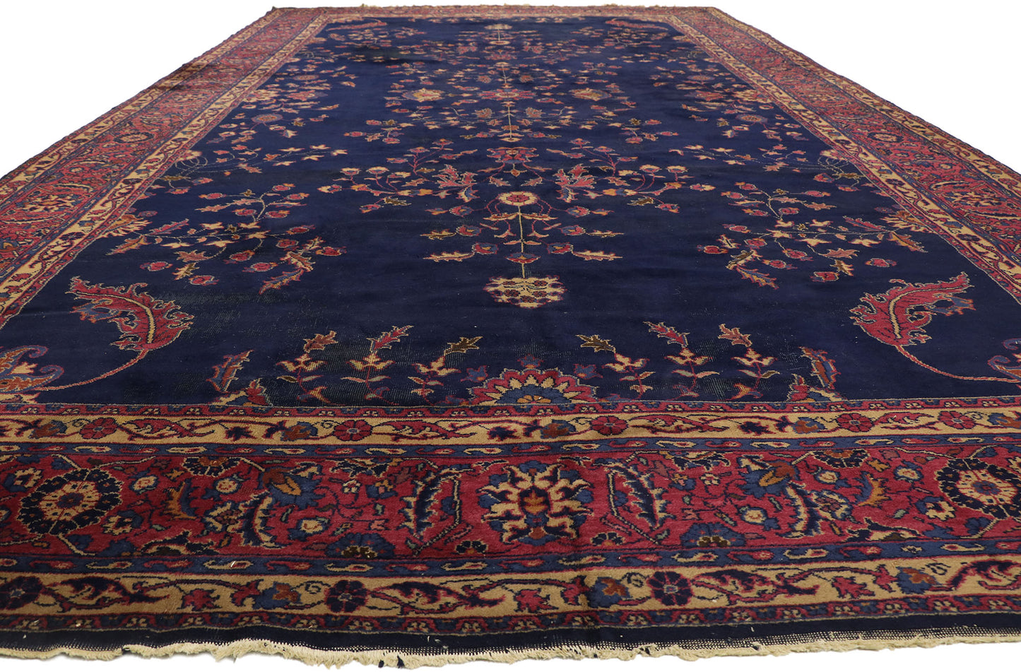 11 x 20 Antique Turkish Sparta Rug 72027