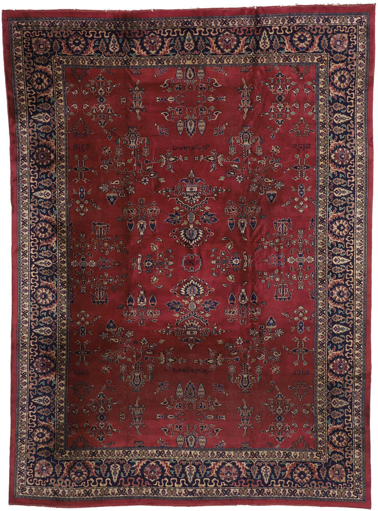 10 x 13 Antique Turkish Sparta Rug 72040