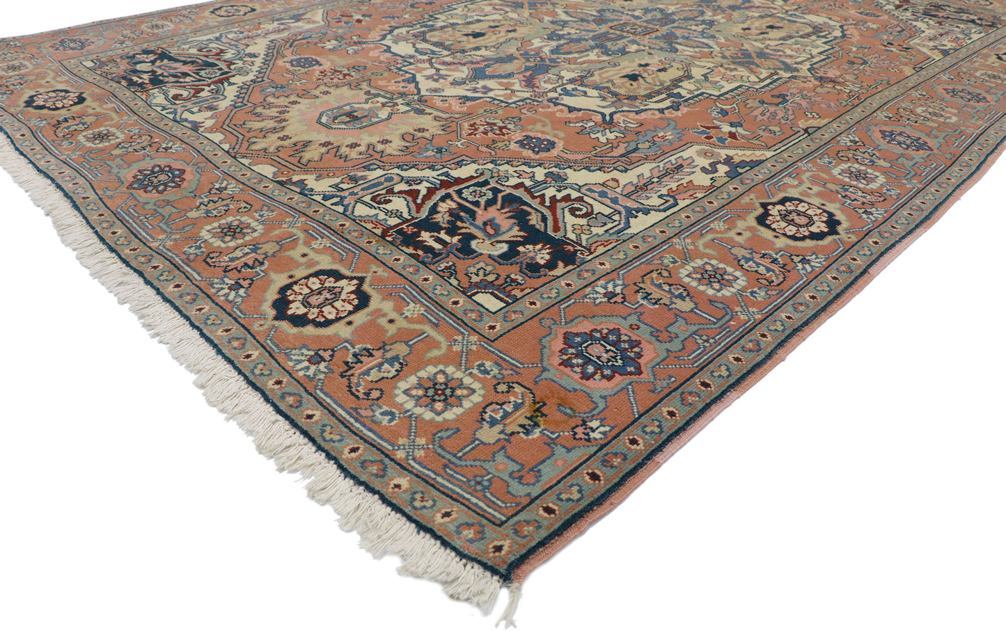 6 x 9 Vintage Romanian Serapi Rug 72042