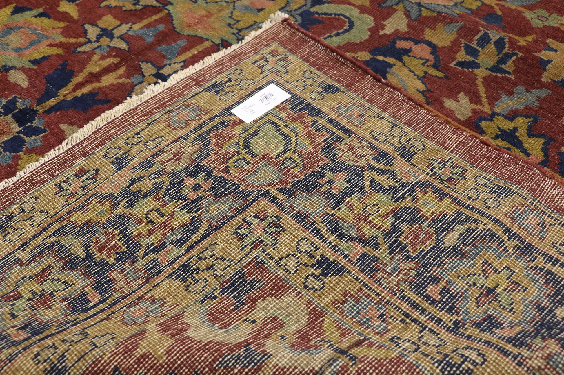 6 x 15 Antique Indian Agra Rug 72059