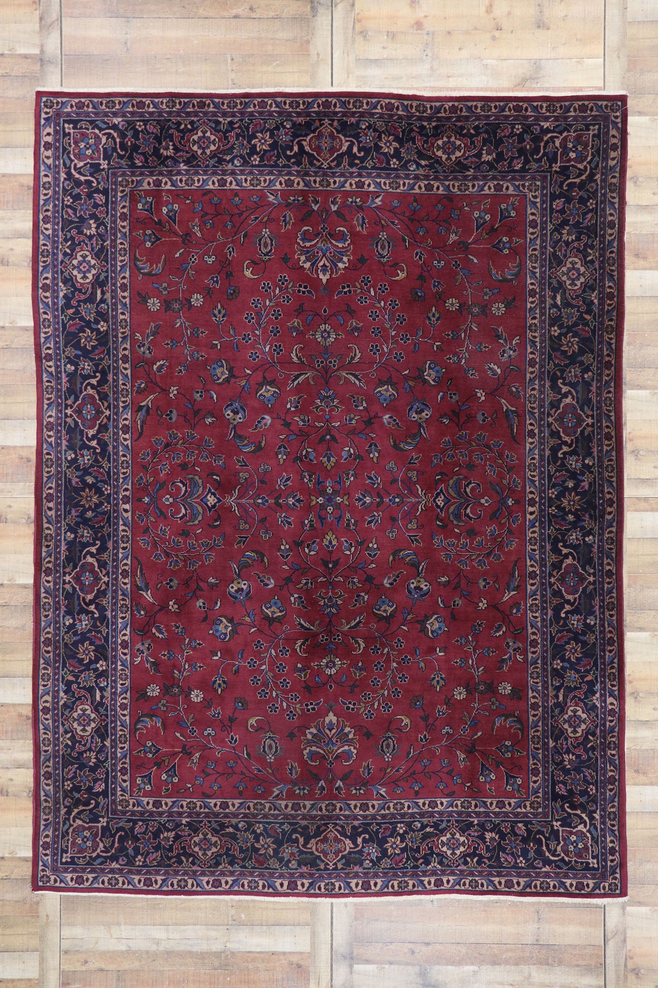 9 x 12 Antique Turkish Sparta Rug 72080