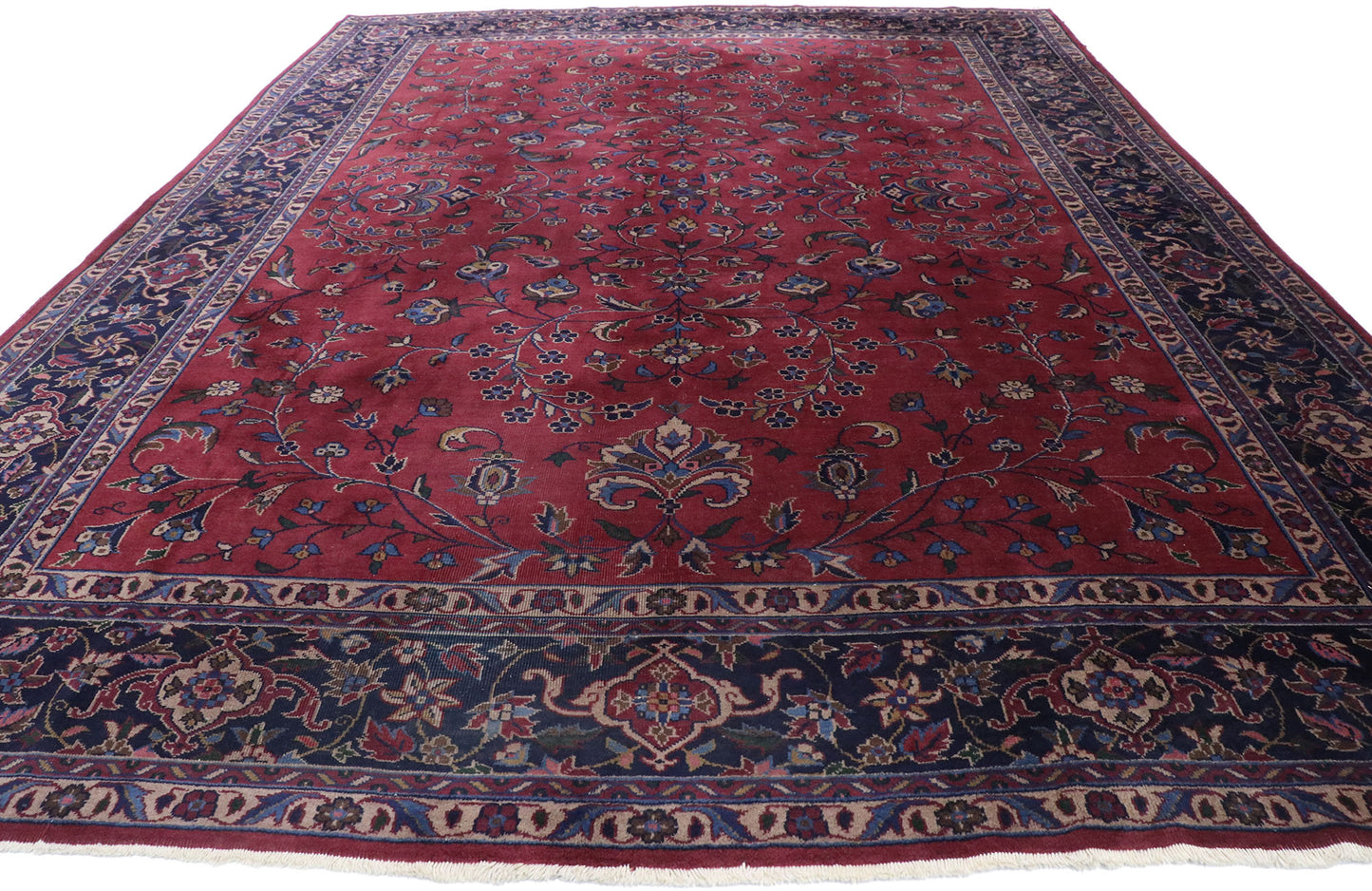 9 x 12 Antique Turkish Sparta Rug 72080
