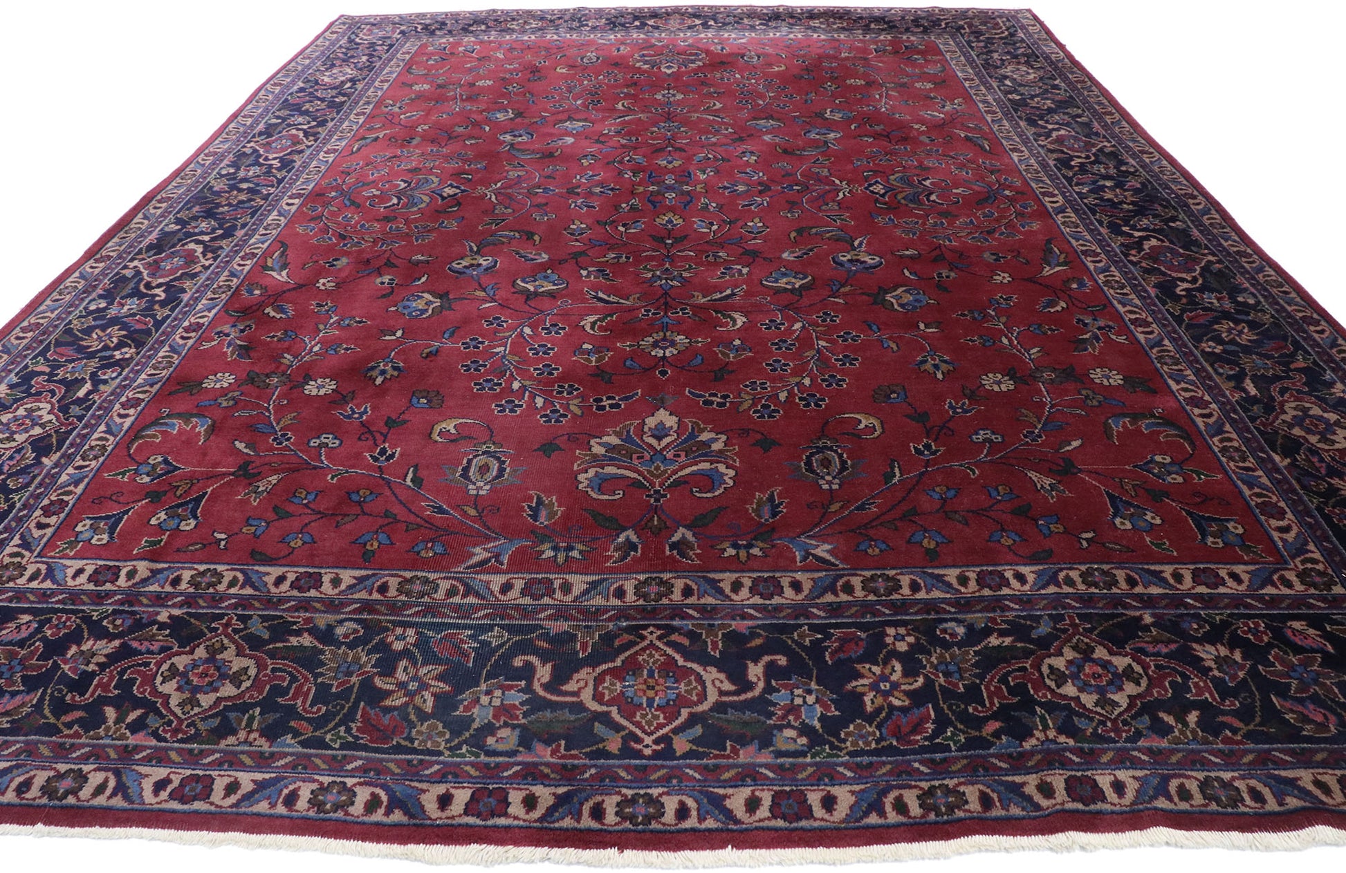 9 x 12 Antique Turkish Sparta Rug 72080