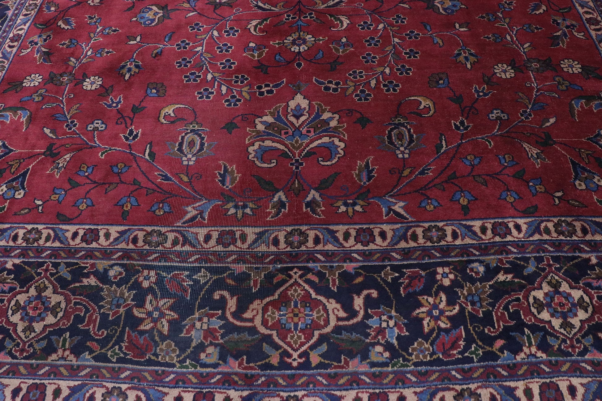 9 x 12 Antique Turkish Sparta Rug 72080