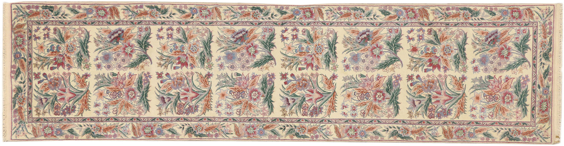 2 x 10 Chinese Floral Runner 72085