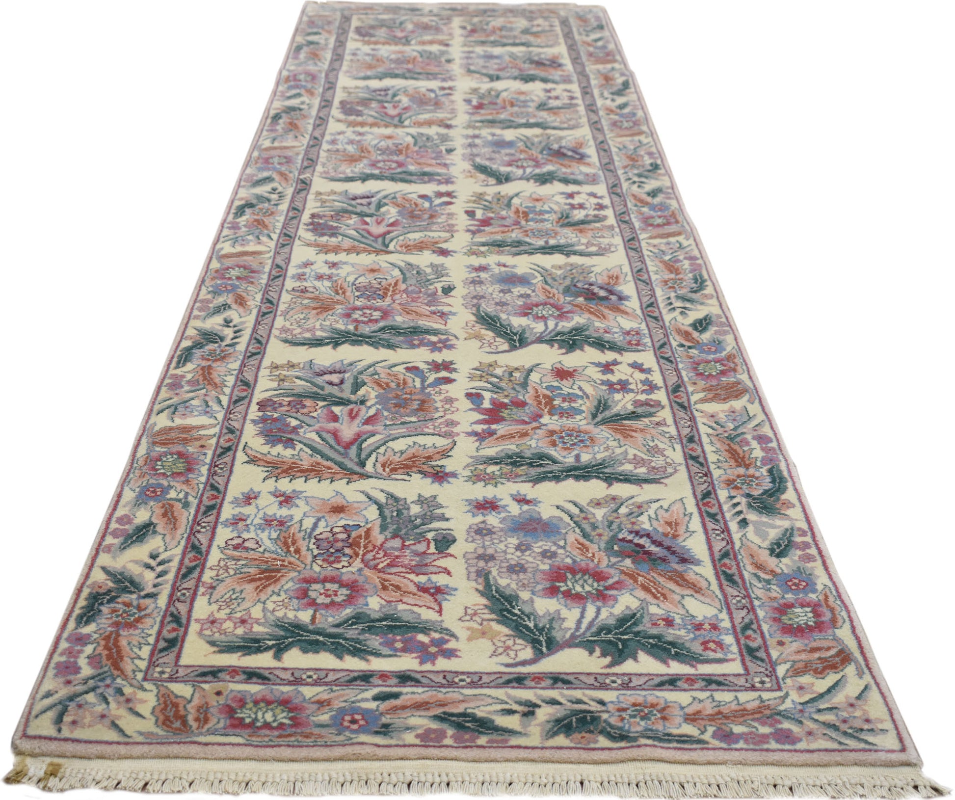 2 x 10 Chinese Floral Runner 72085