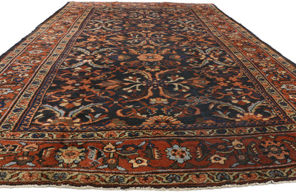 9 x 13 Antique Persian Mahal Rug 72100
