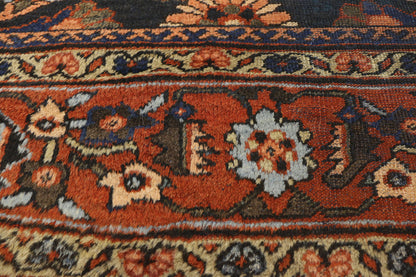 9 x 13 Antique Persian Mahal Rug 72100