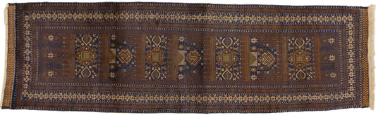 3 x 10 Vintage Afghan Rug 72102