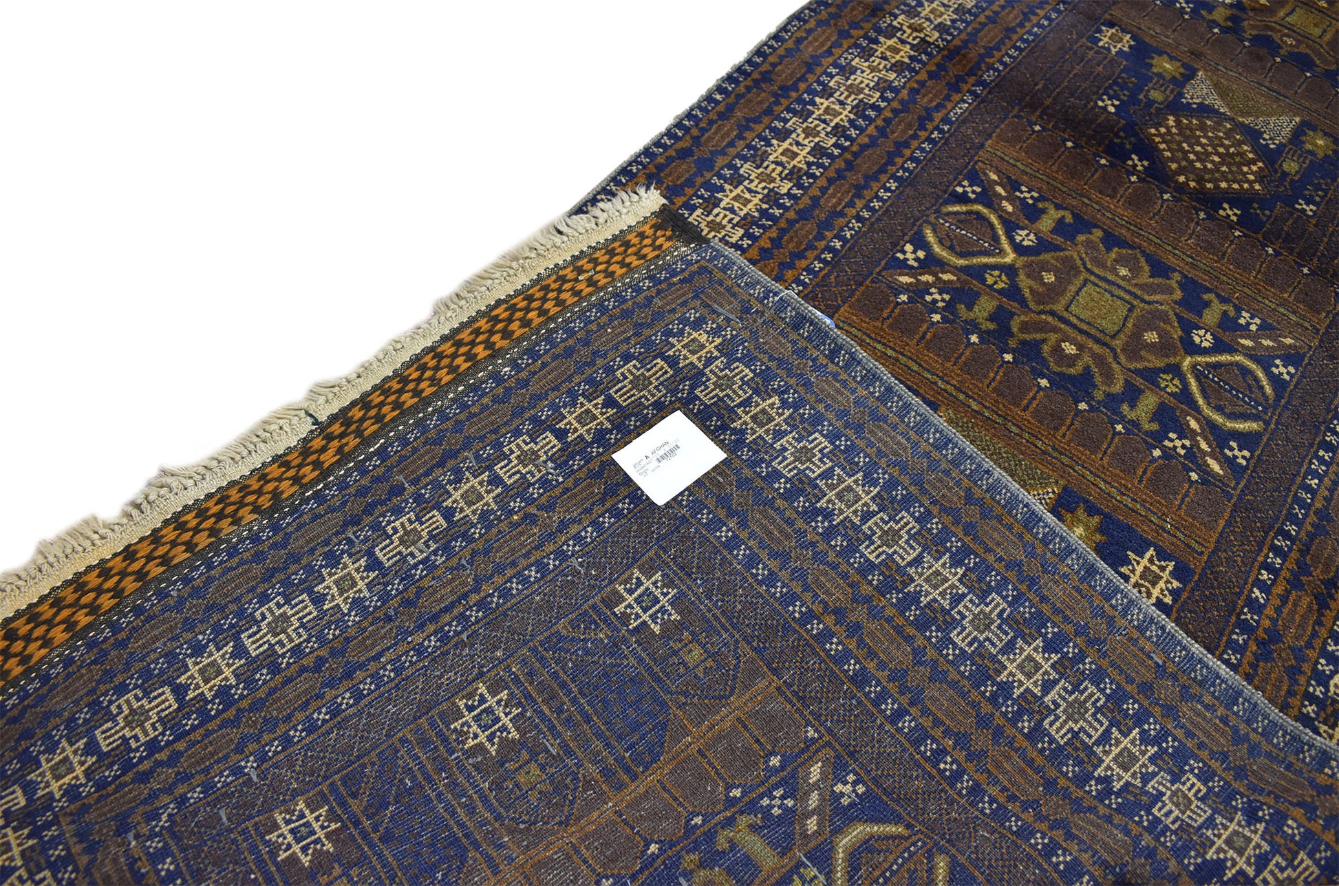 3 x 10 Vintage Afghan Rug 72102
