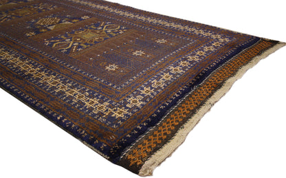 3 x 10 Vintage Afghan Rug 72102