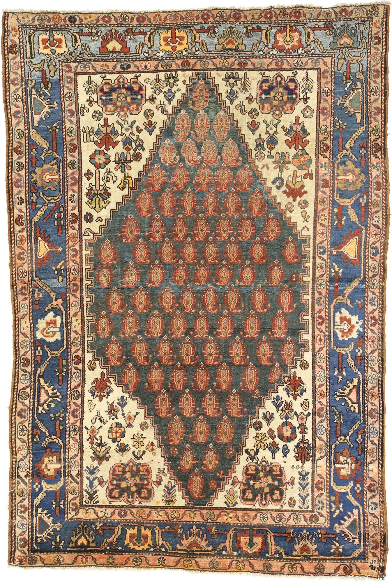4 x 6 Antique Malayer Rug 72128