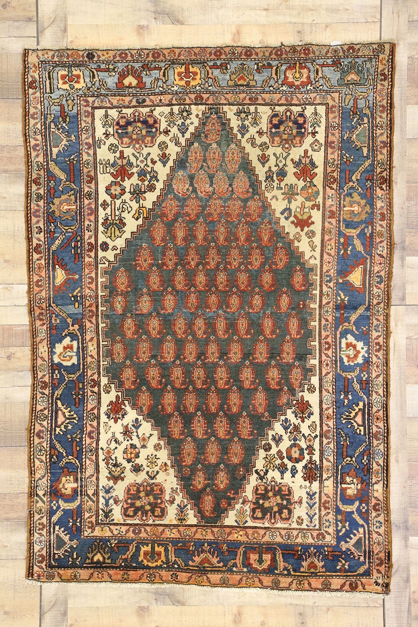 4 x 6 Antique Malayer Rug 72128