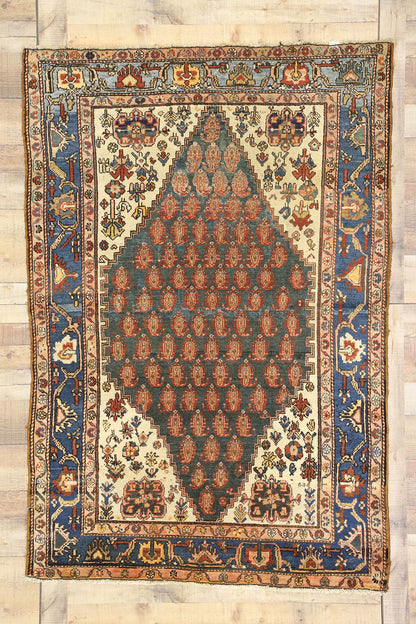 4 x 6 Antique Malayer Rug 72128