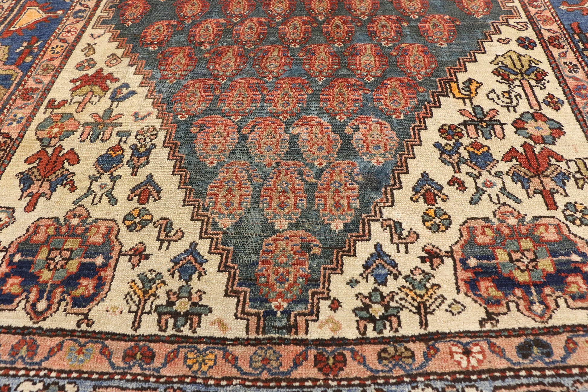 4 x 6 Antique Malayer Rug 72128