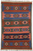 6 x 10 Vintage Afghani Kilim Rug 72157