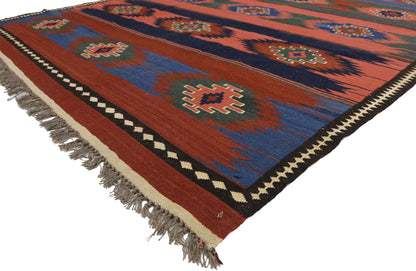 6 x 10 Vintage Afghani Kilim Rug 72157