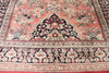 3 x 13 Vintage Persian Silk Qum Rug 72165