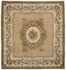 12 x 13 Antique Spanish Savonnerie Square Rug 72167