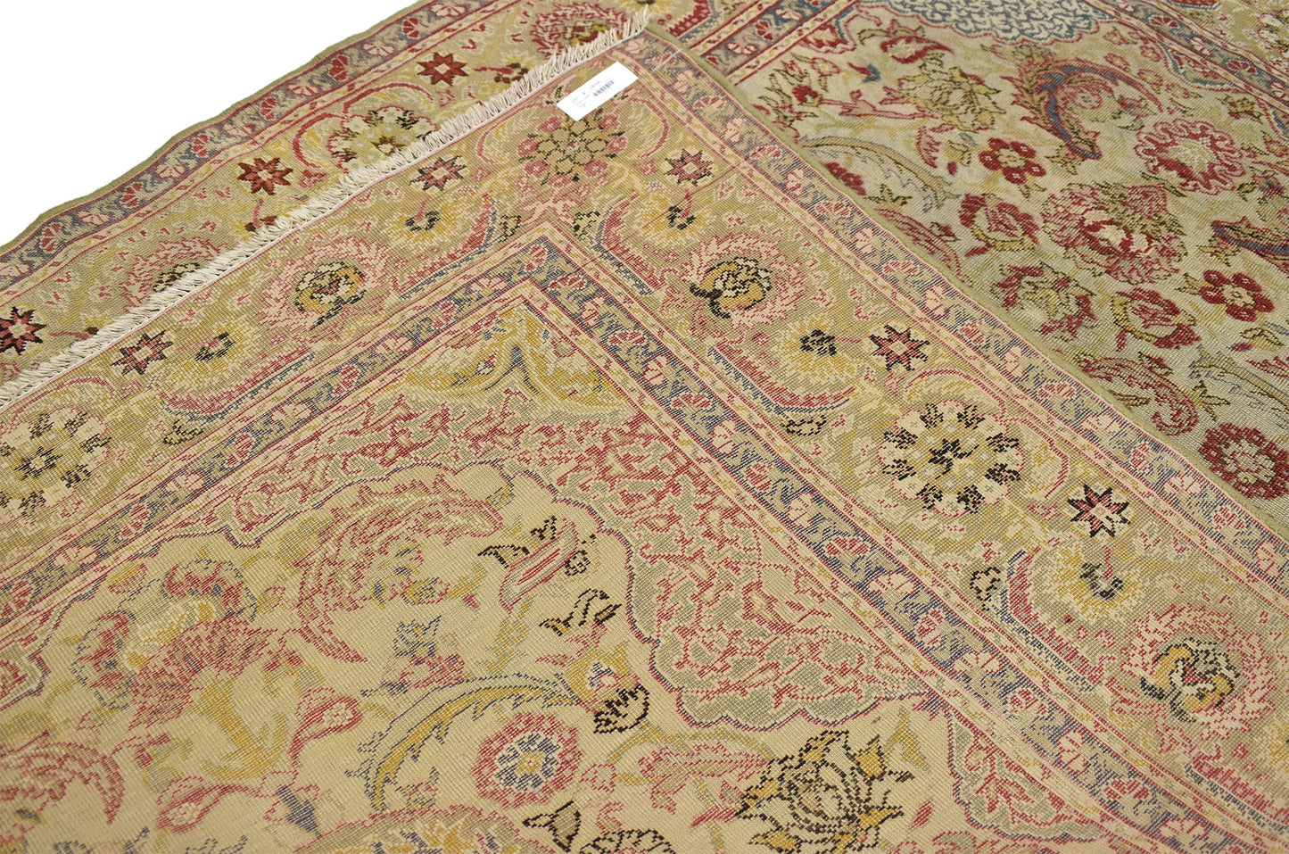 4 x 6 Distressed Antique Turkish Hereke Rug 72175