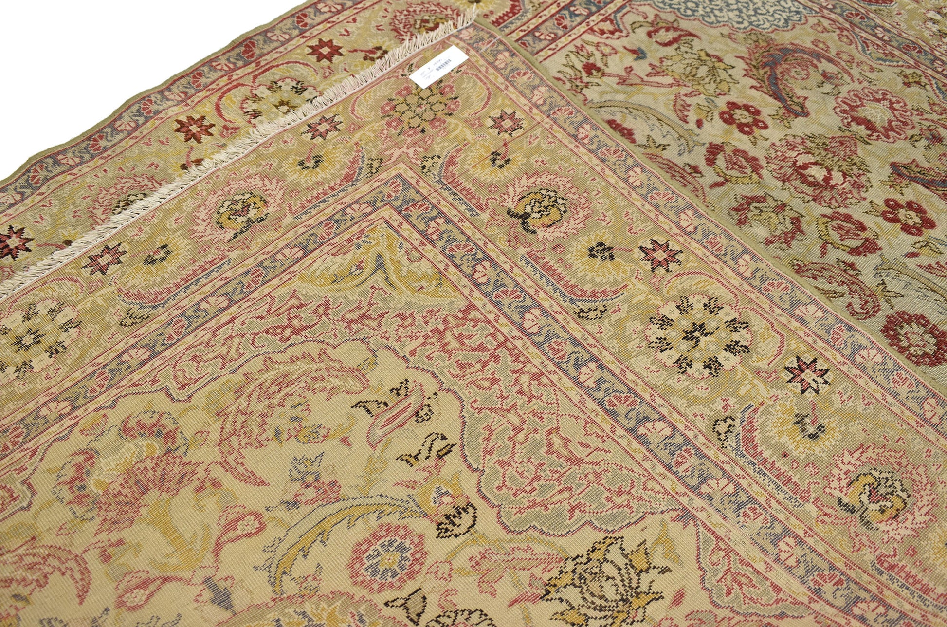4 x 6 Distressed Antique Turkish Hereke Rug 72175