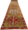2 x 14 Antique Russian Caucasian Tribal Runner 72223