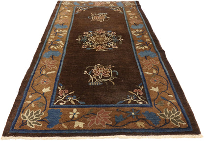 3 x 6 Antique Chinese Peking Rug 72234