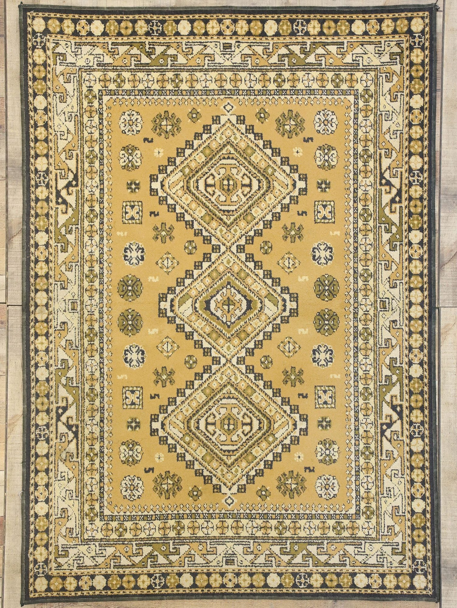 4 x 5 Vintage Turkish Rug 72249