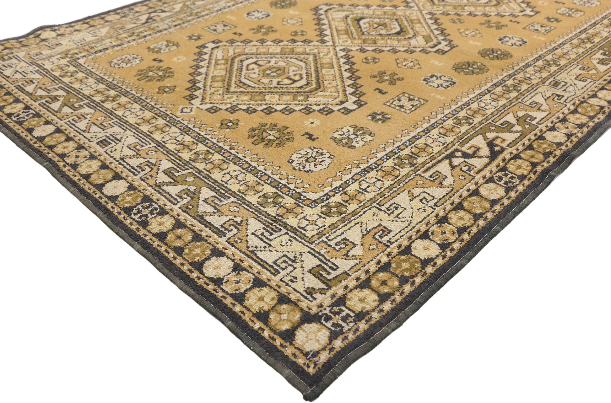 4 x 5 Vintage Turkish Rug 72249
