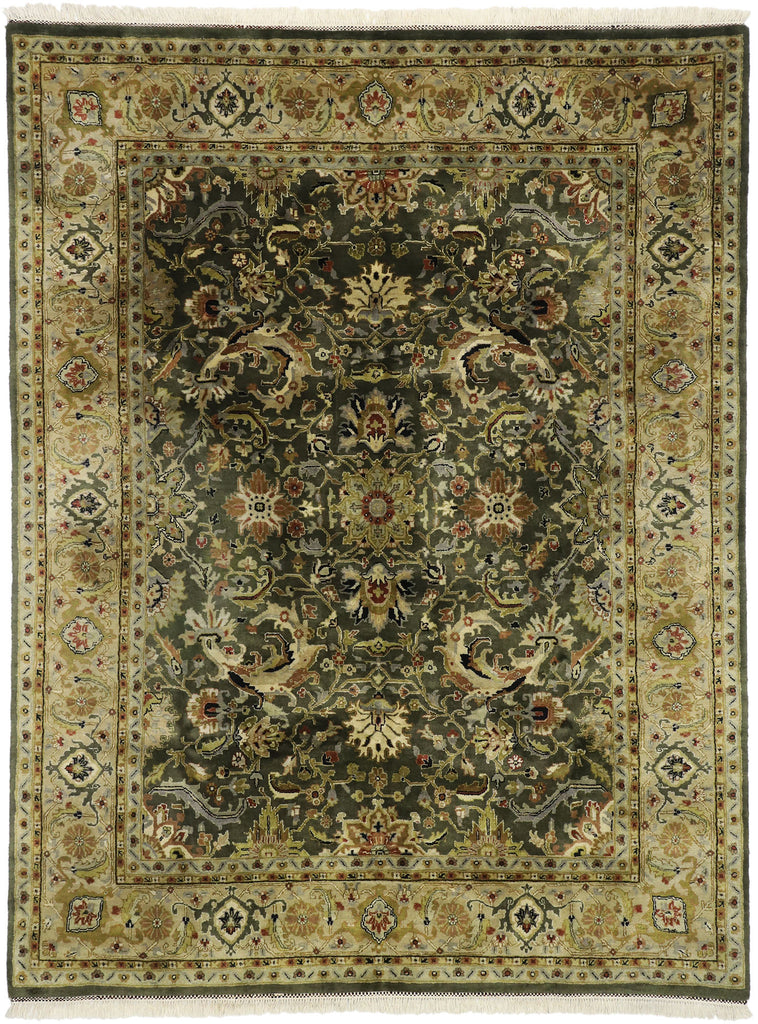 8 x 10 Vintage Indian Rug 77296