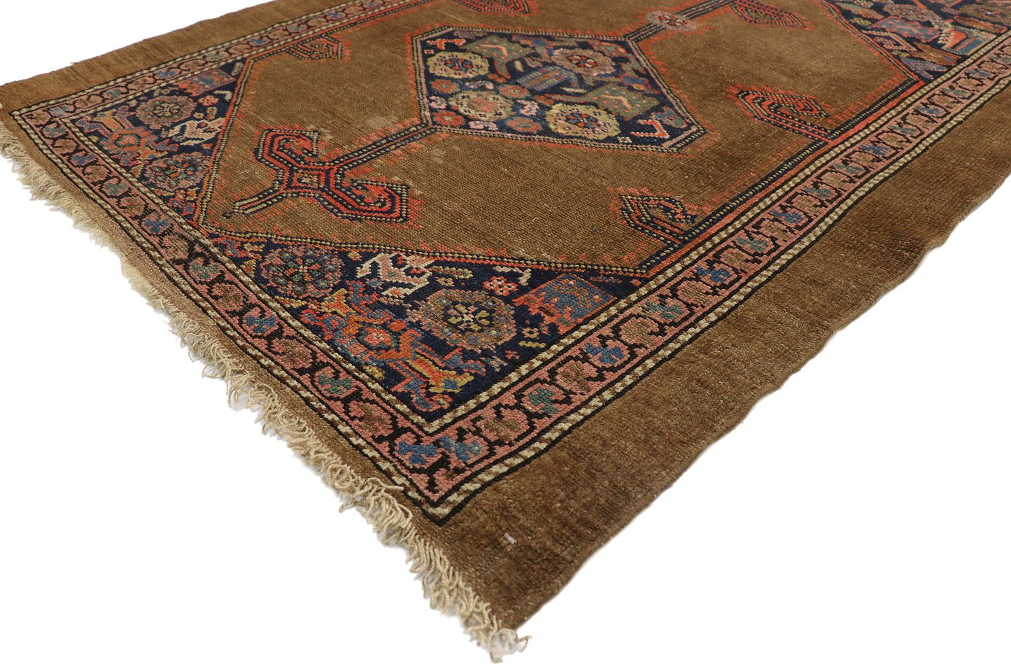 4 x 15 Antique Persian Malayer Runner 72313