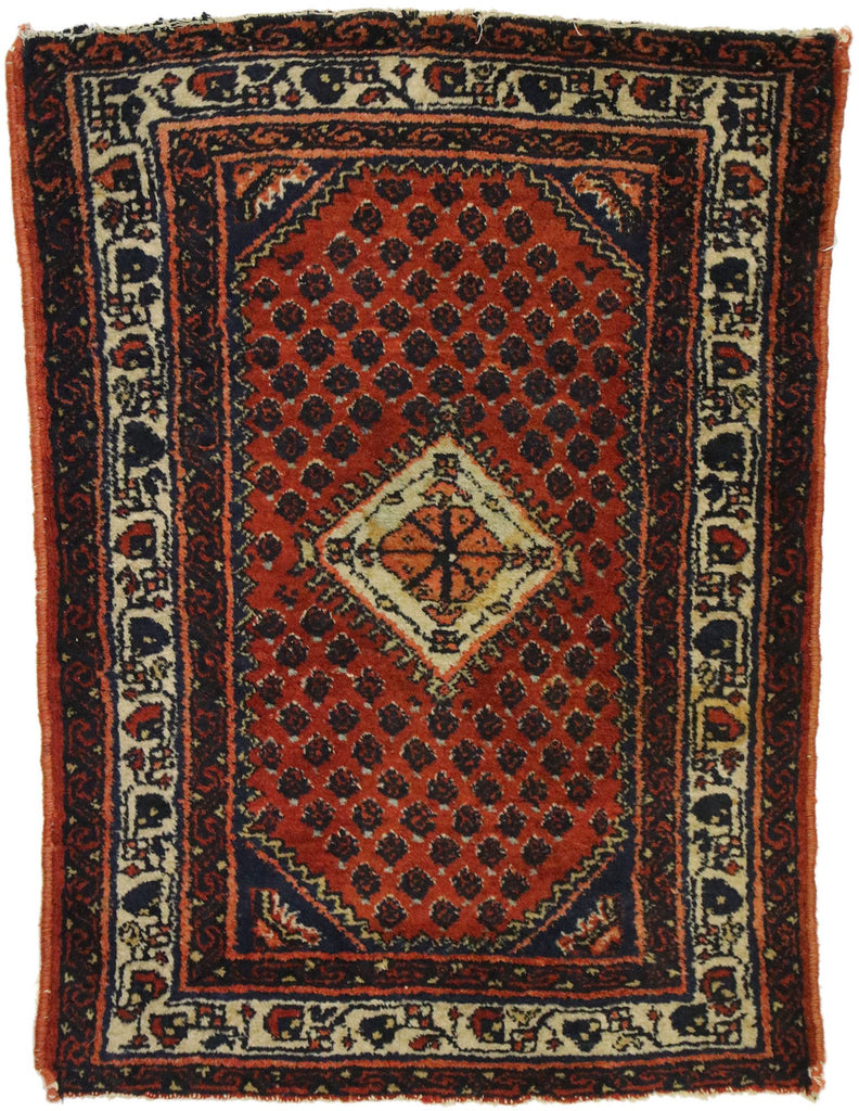 2 x 3 Antique Persian Hamadan Rug 72336