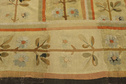 7 x 10 Antique Aubusson Rug 72355