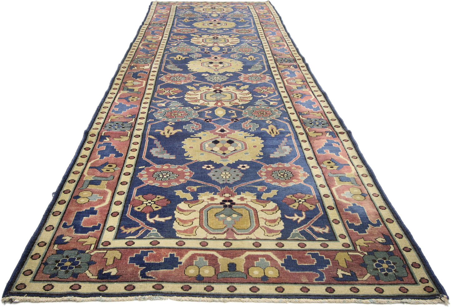 3 x 12 Antique Indian Agra Rug 72374