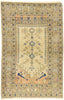 3 x 4 Vintage Turkish Sivas Prayer Rug 72430