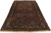 4 x 6 Antique Persian Hamadan Rug 72457