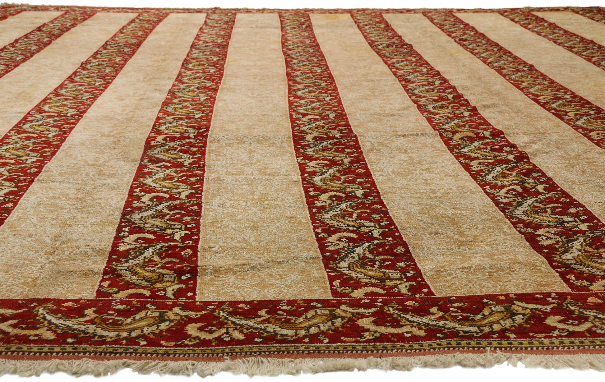 16 x 16 Antique Turkish Oushak Rug 72474