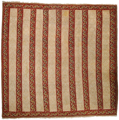 16 x 16 Antique Turkish Oushak Rug 72474