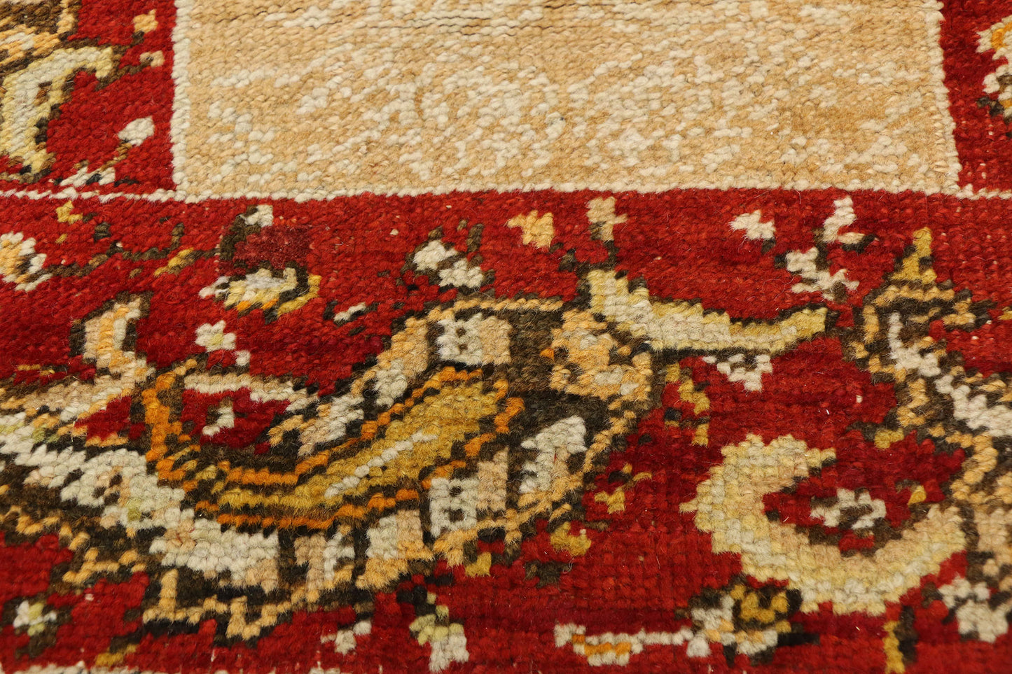 16 x 16 Antique Turkish Oushak Rug 72474