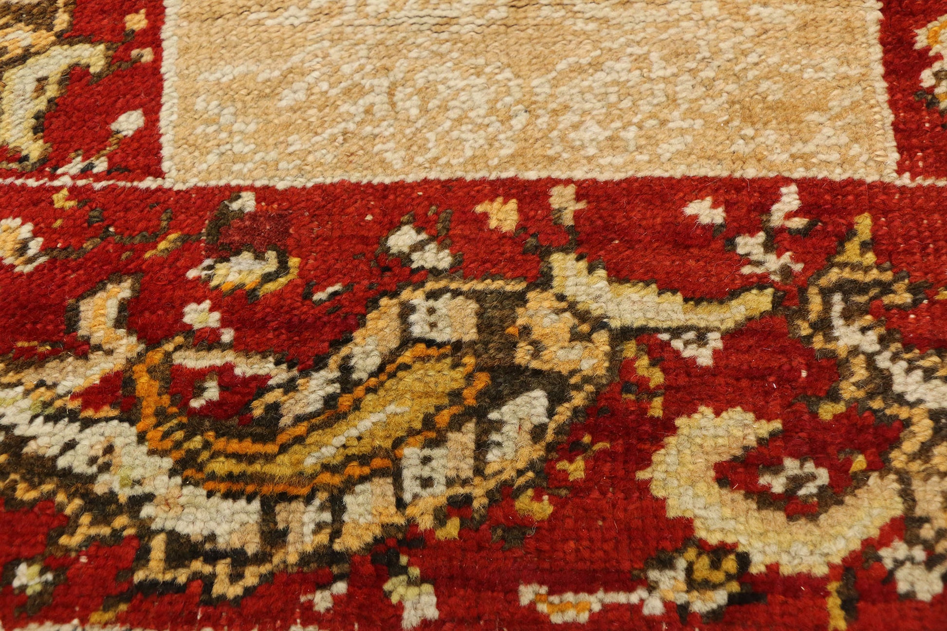16 x 16 Antique Turkish Oushak Rug 72474