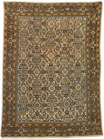 8 x 12 Antique Persian Mahal Rug 72504