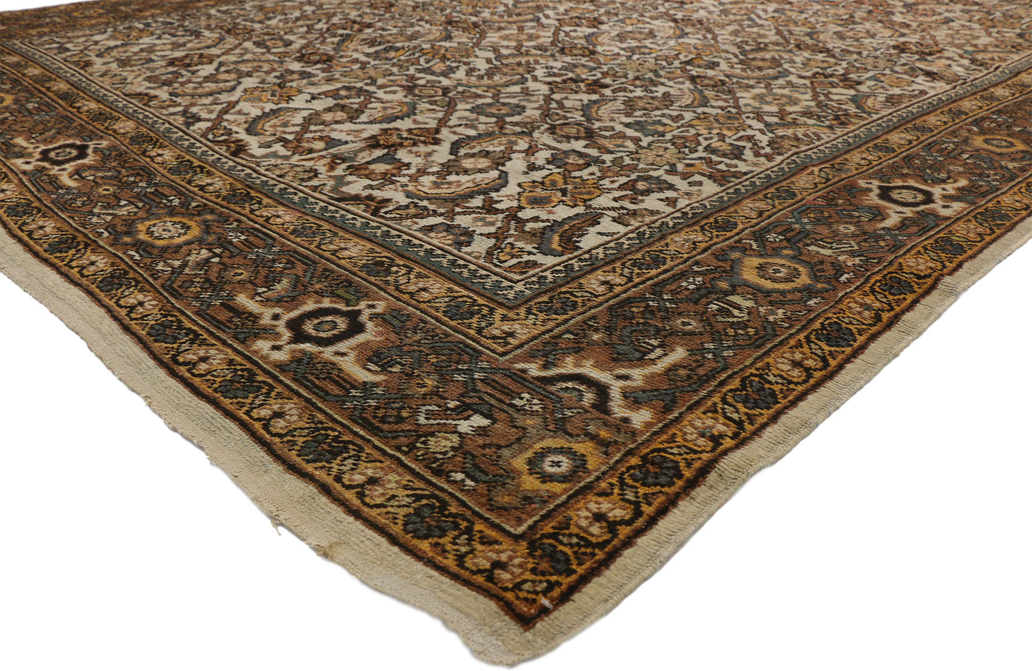 8 x 12 Antique Persian Mahal Rug 72504