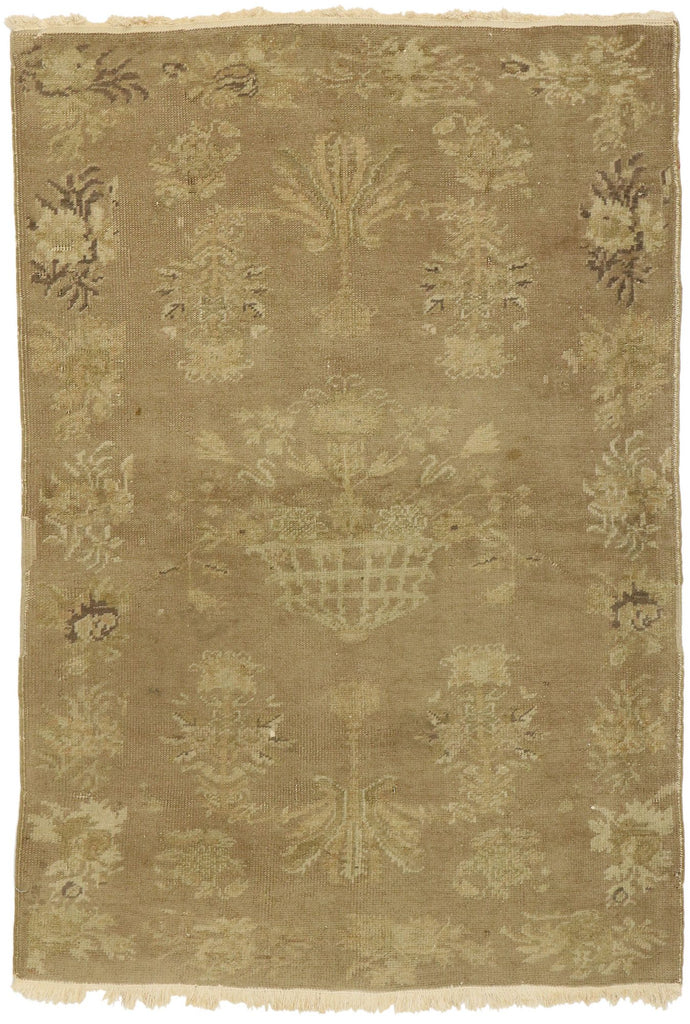 4 x 6 Vintage Turkish Rug 72506