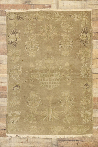4 x 6 Vintage Turkish Rug 72506