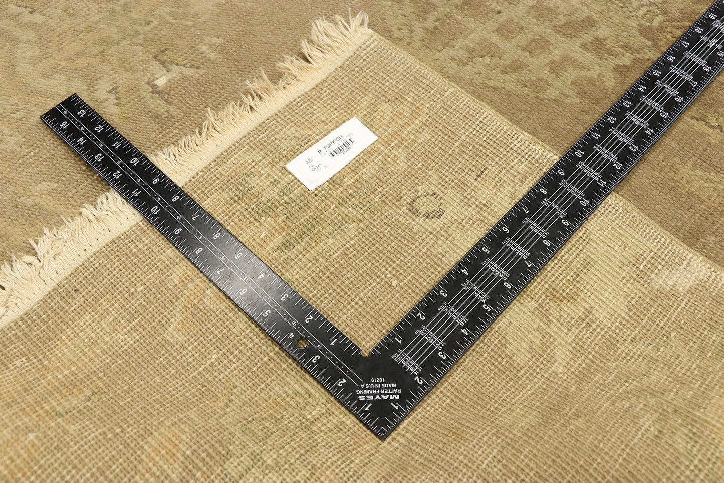 4 x 6 Vintage Turkish Rug 72506